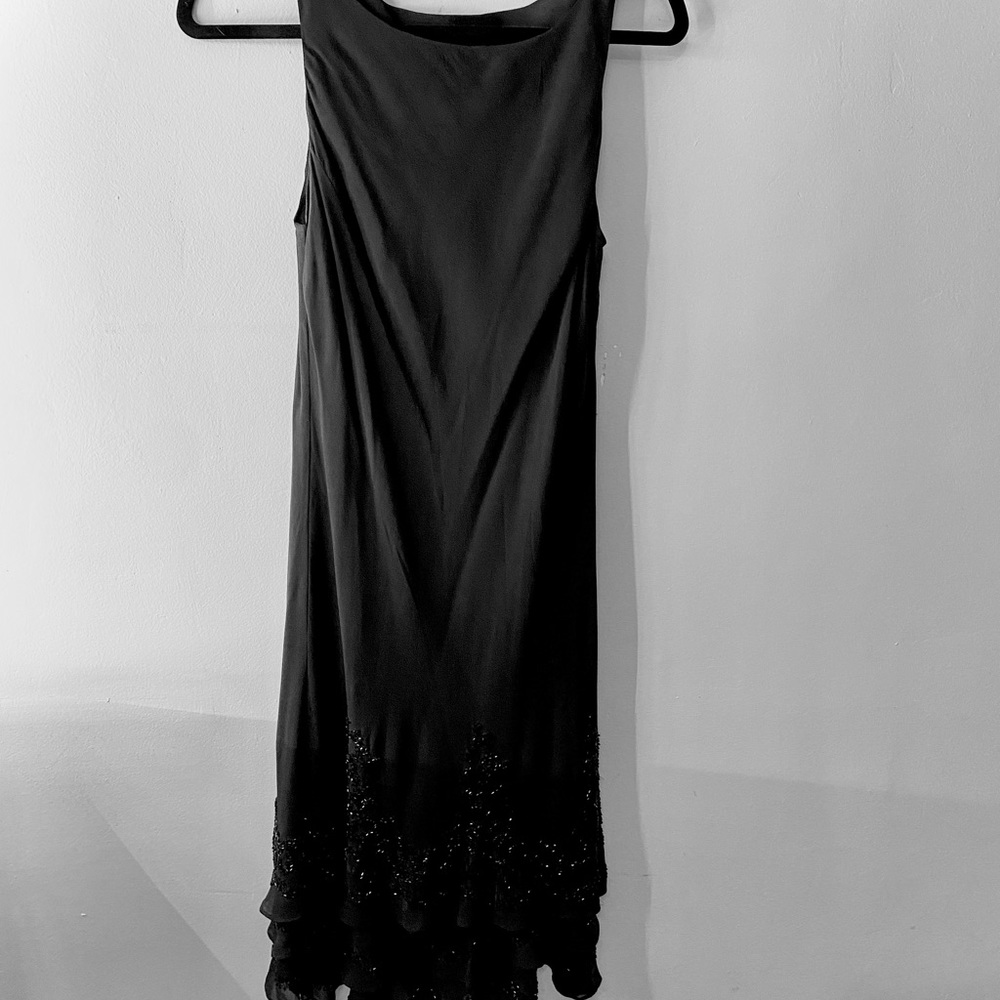 Jones New York Black & Sequined Dress
